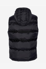 Black sleeveless down jacket - Image n°2