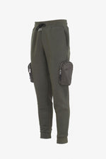 Khaki jogging pants - Image n°1