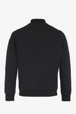 Black bi-material jacket - Image n°2