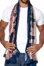 Vintage American flag scarf - Image n°1