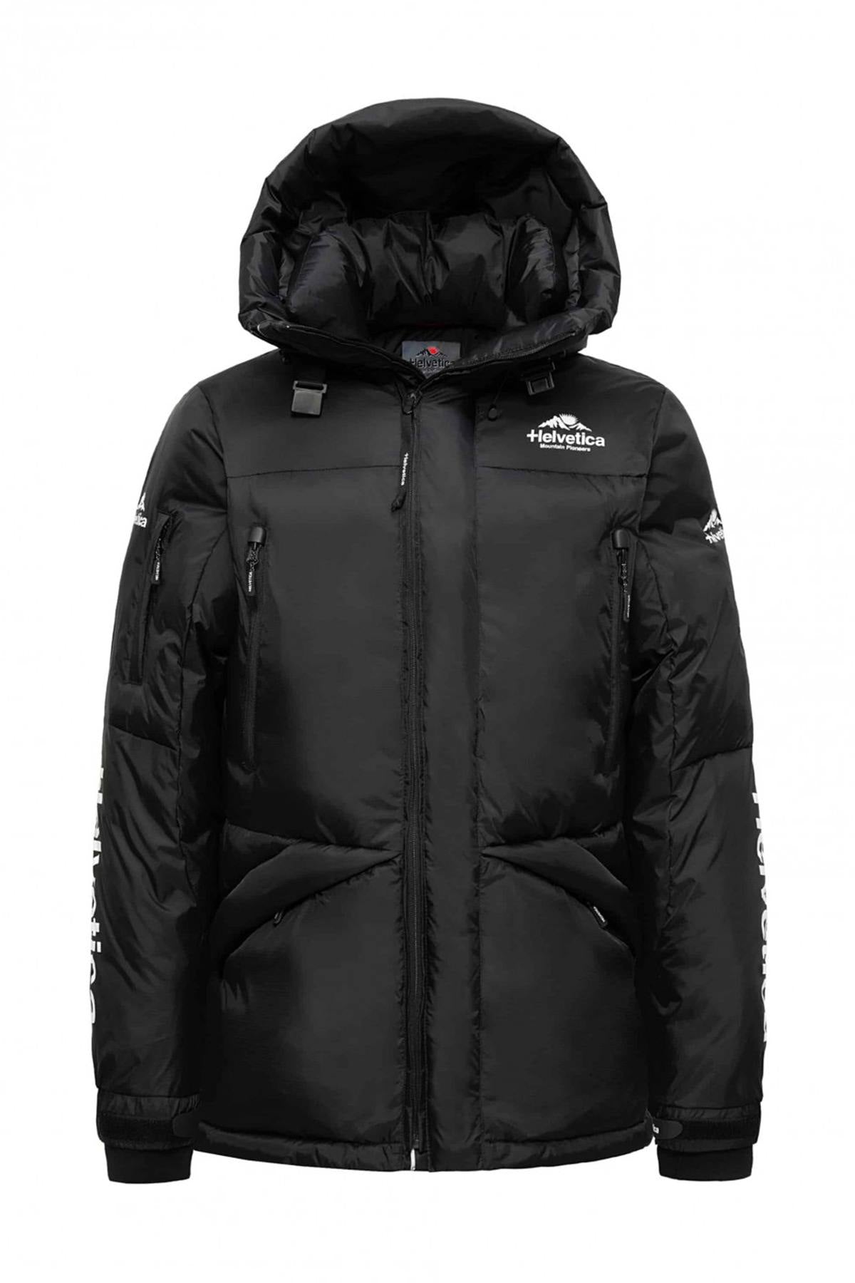 Black parka with high density padding - Image n°2