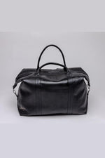 McQueen Edition Black Vintage Leather Travel Bag - Image n°4
