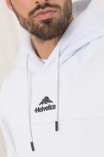 Plain White Hooded Sweater - Image n°2
