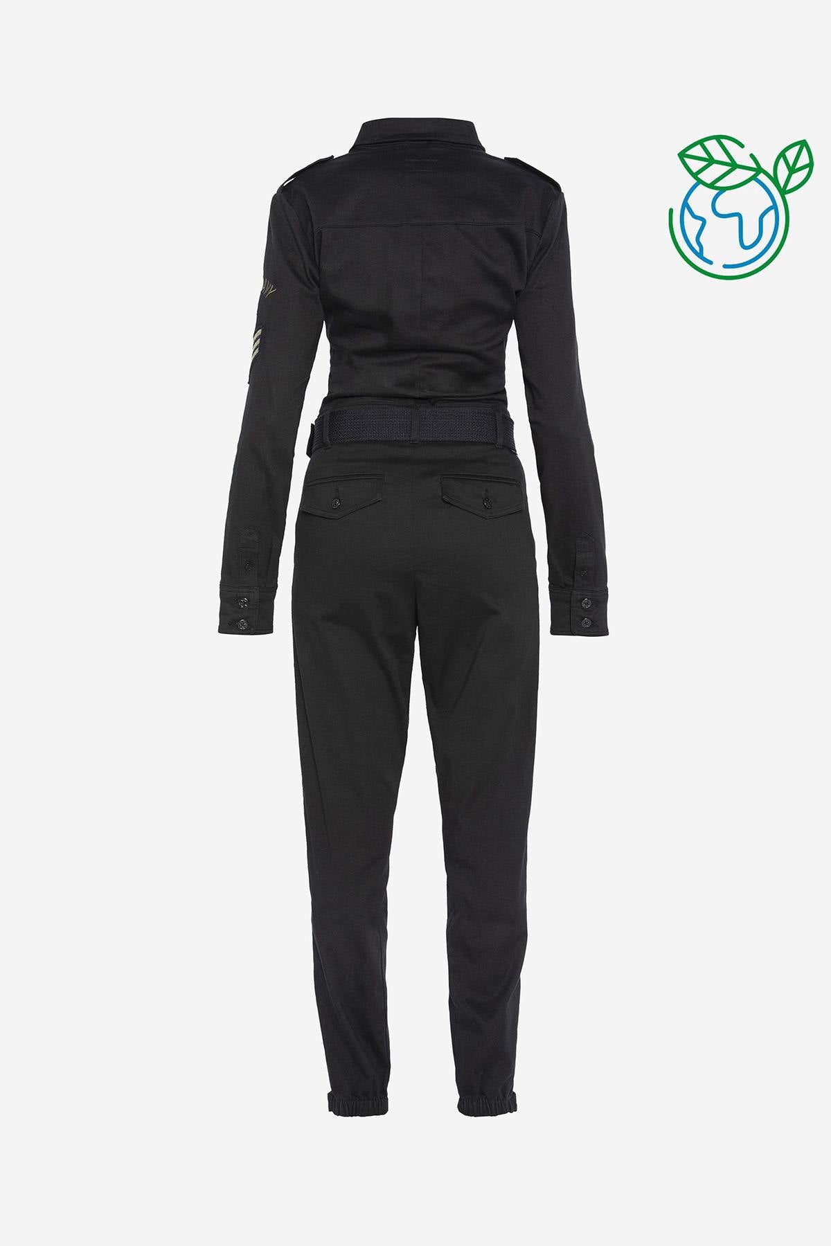 Black army jumpsuit - Image n°8