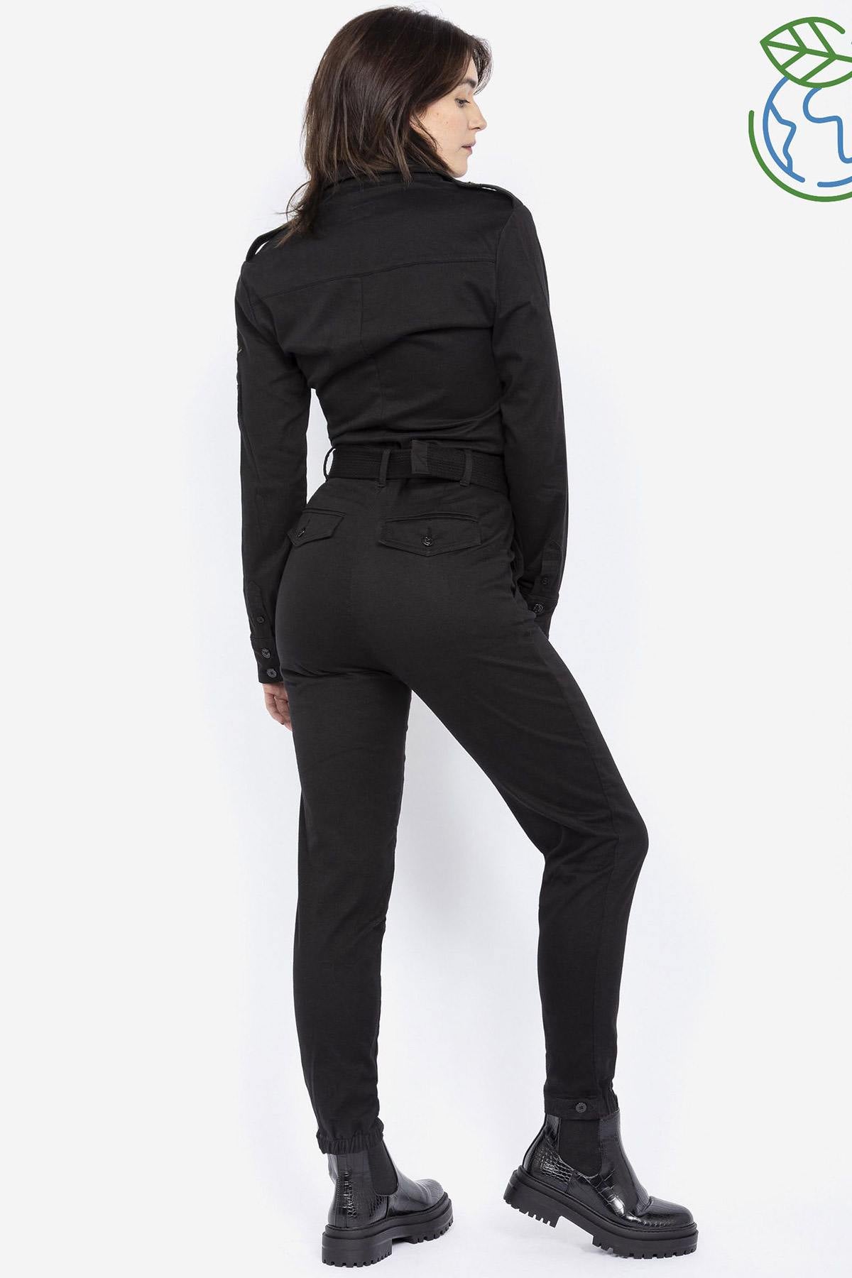Black army jumpsuit - Image n°3