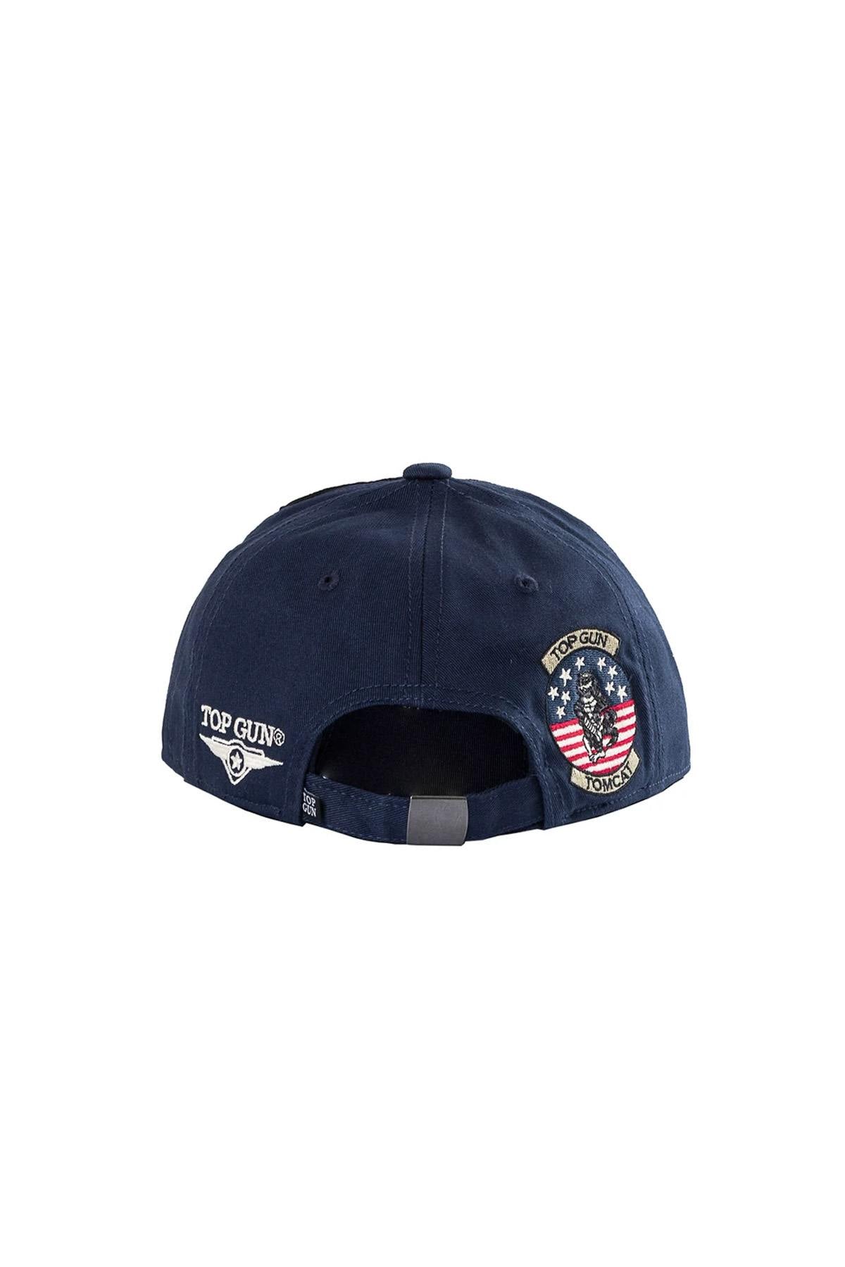 Blue cap with top gun tomcat patches - Image n°3