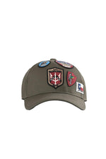 Khaki cap with aviator badges - Image n°3
