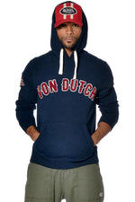 Navy Hooded Sweater - Image n°1
