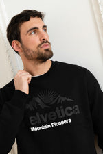 Black sportswear sweater - Image n°5