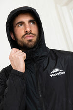 Long black windbreaker jacket - Image n°7