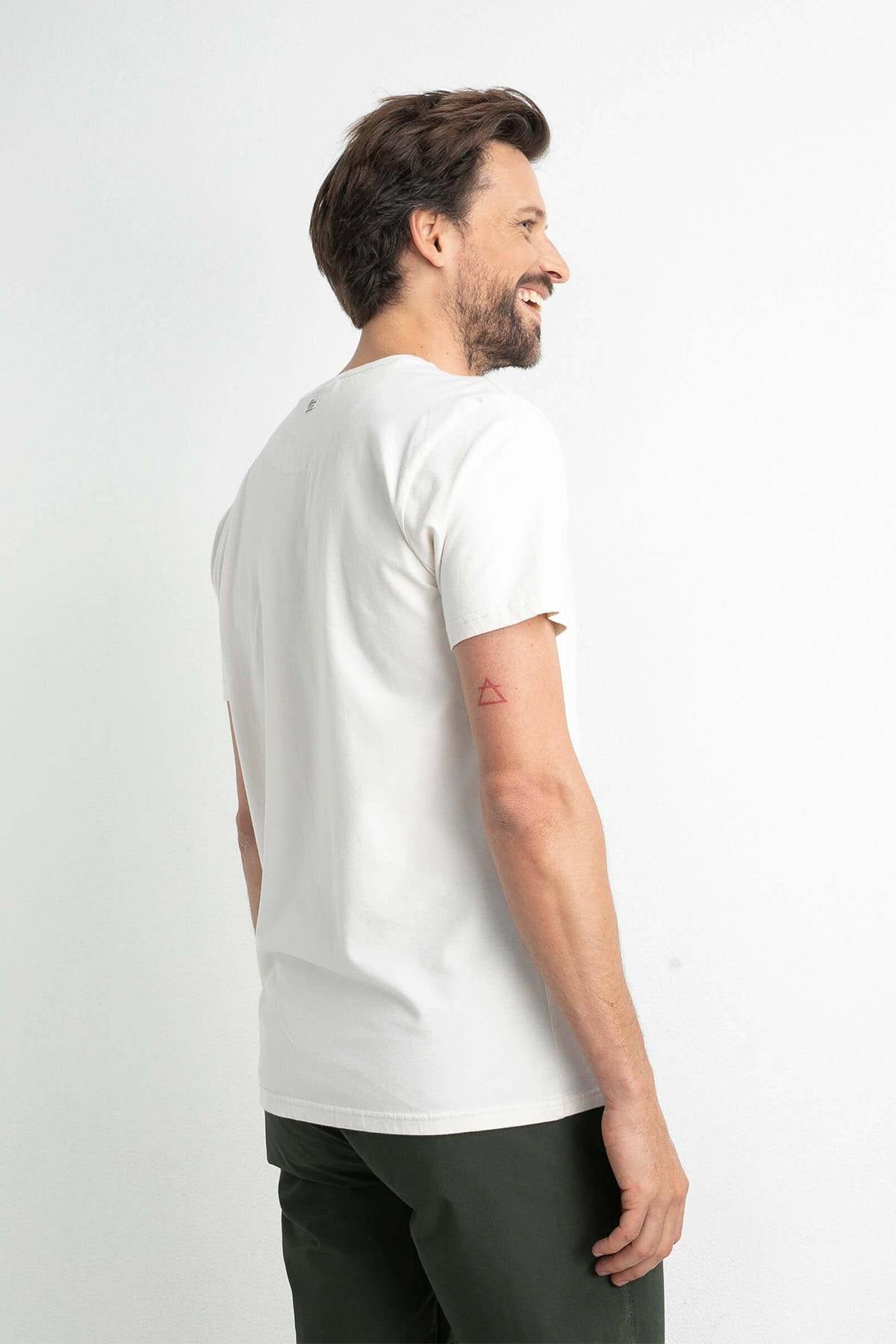 White cotton t-shirt - Image n°3