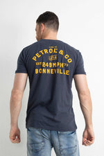 Men's dark gray t-shirt - Image n°3