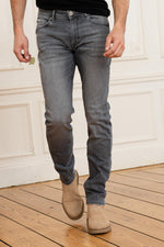 Men's faded gray jeans - Image n°5