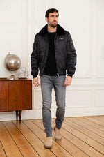 Men's faded gray jeans - Image n°3