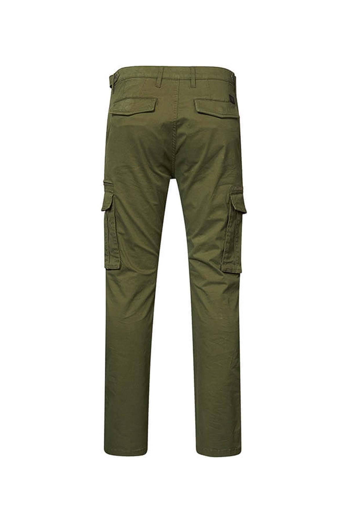 Khaki army cargo pants - Image n°6