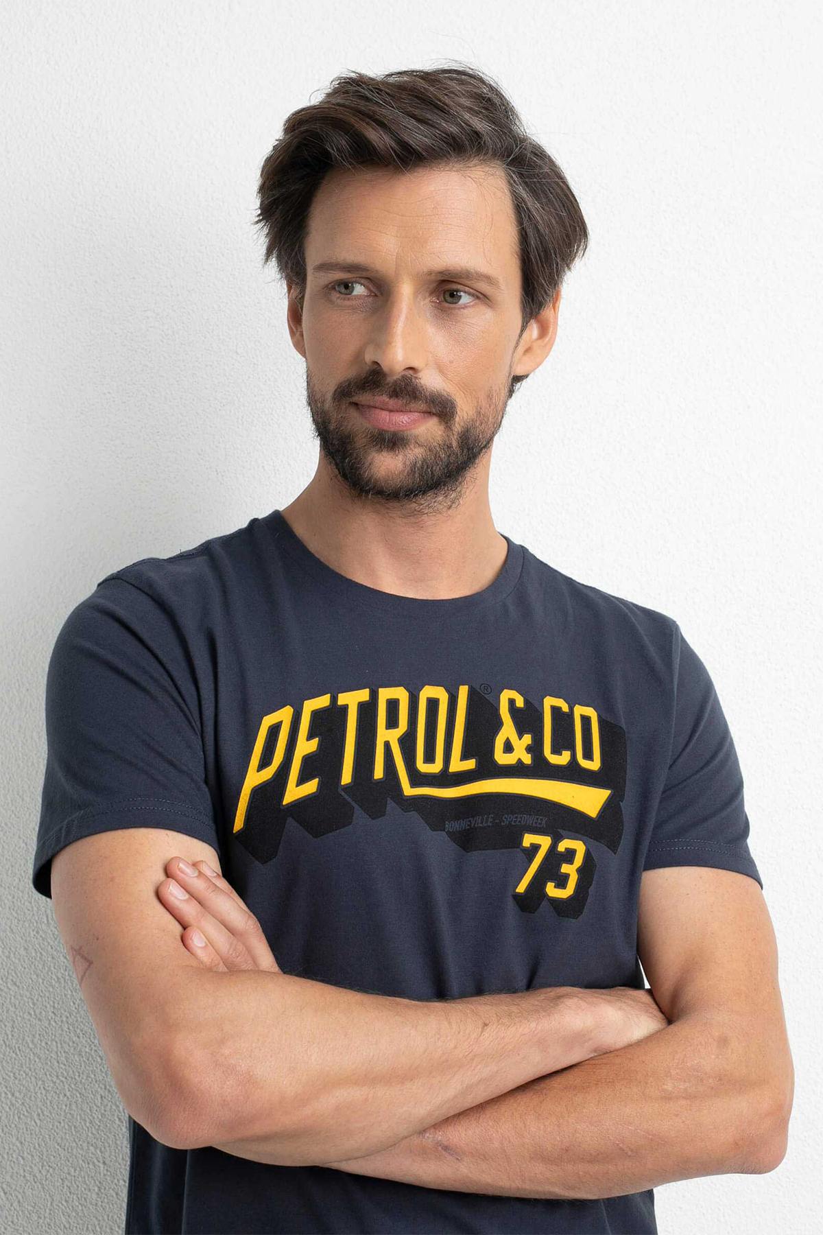 Men's gray short-sleeved t-shirt - Image n°4