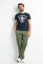 Khaki army cargo pants - Image n°4