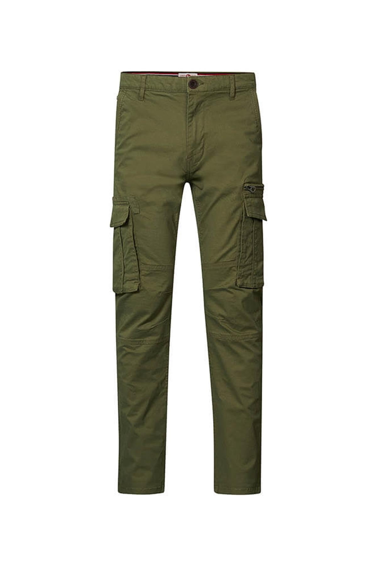 Khaki army cargo pants - Image n°5