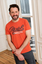 Dark orange t-shirt - Image n°4