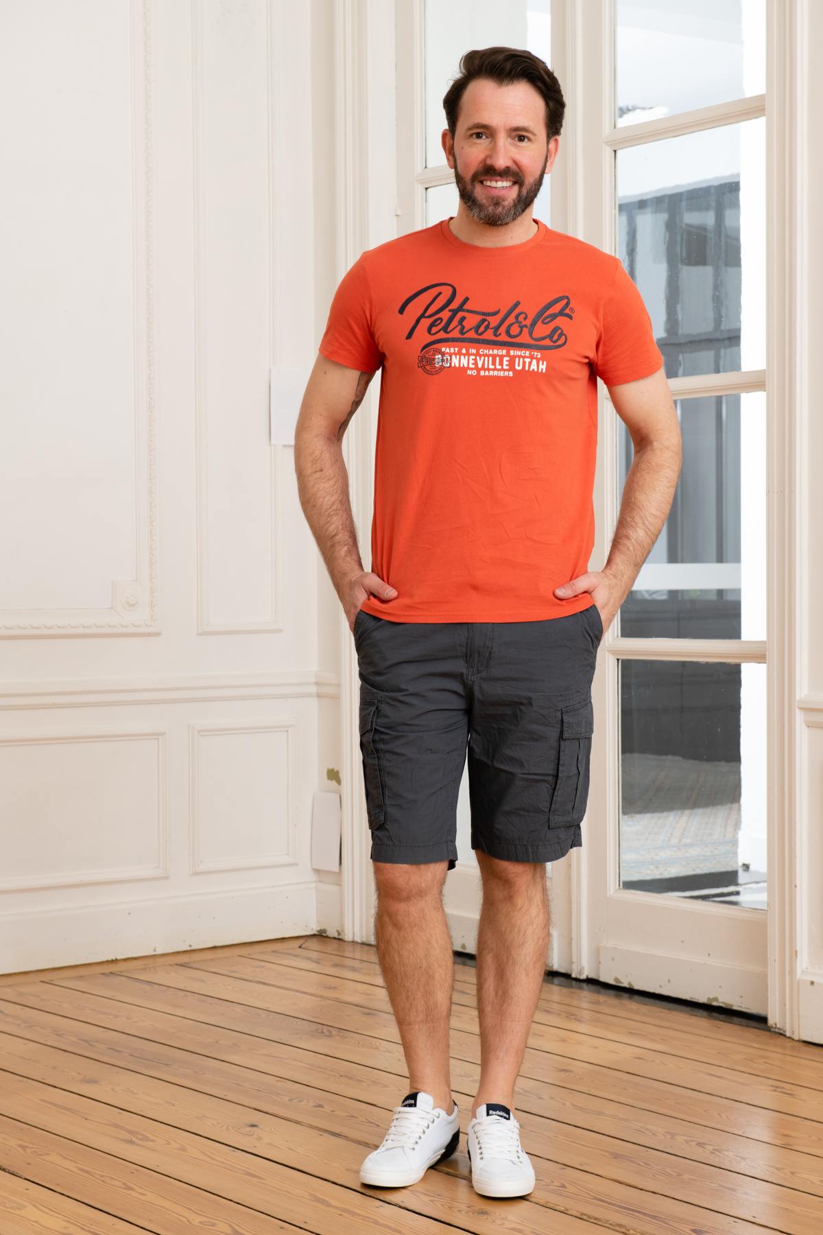 Dark orange t-shirt - Image n°2