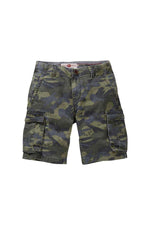 Camouflage cargo shorts - Image n°1
