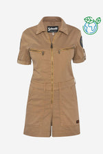 Women's military playsuit - Image n°1