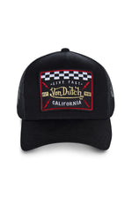 Black “Live Fast” Racing Cap - Image n°1