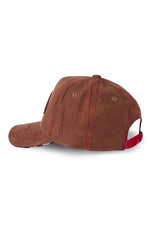 Vintage velvet brown cap - Image n°3