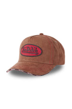 Vintage velvet brown cap - Image n°4