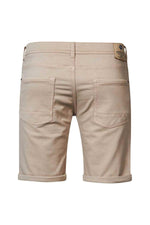 Men's slimfit beige shorts - Image n°3