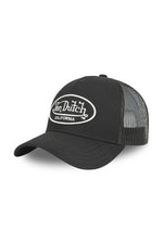 Black trucker cap - Image n°1