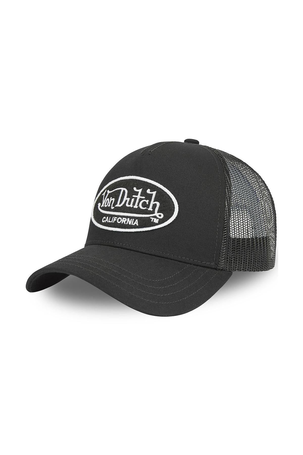 Black trucker cap - Image n°1