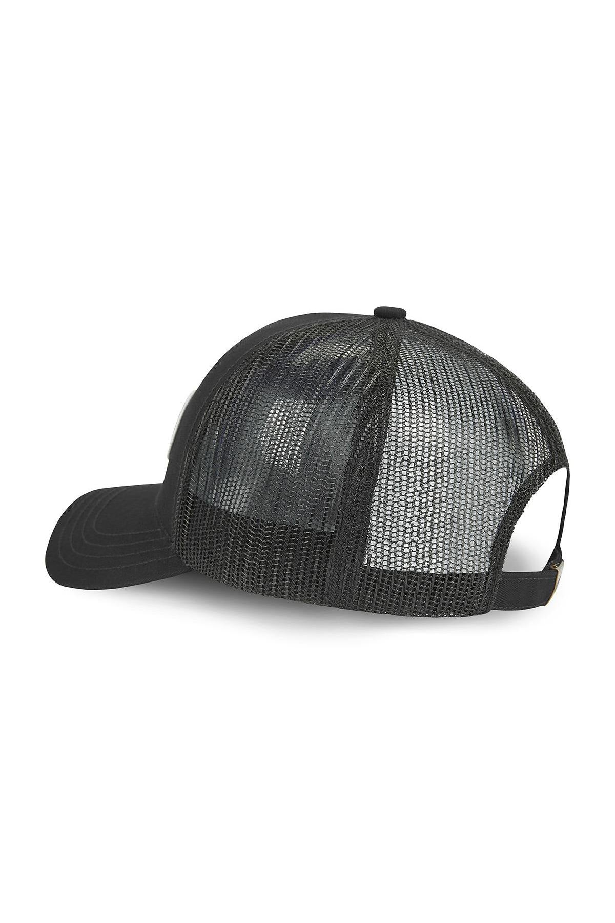 Black trucker cap - Image n°3