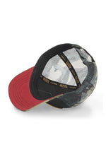 Black and camouflage trucker cap - Image n°2