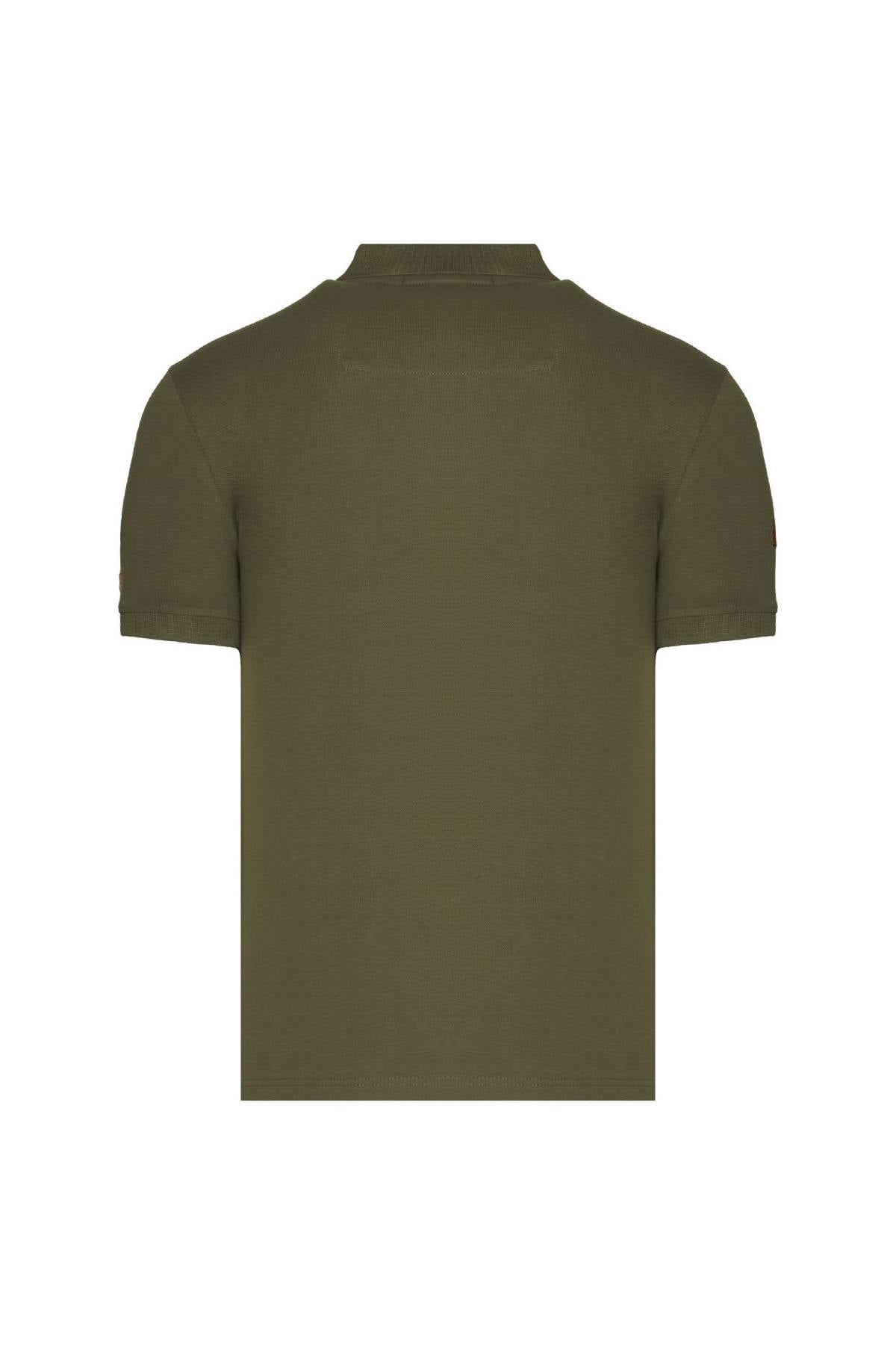 Cavallino Rampante khaki polo shirt - Image n°4