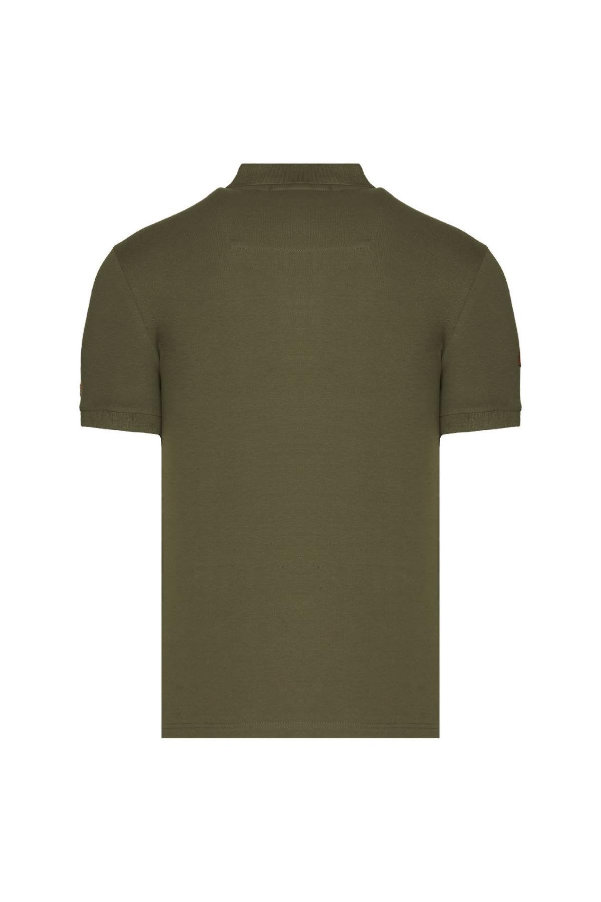Cavallino Rampante khaki polo shirt - Image n°4