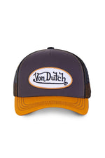 Yellow and purple trucker cap - Image n°2