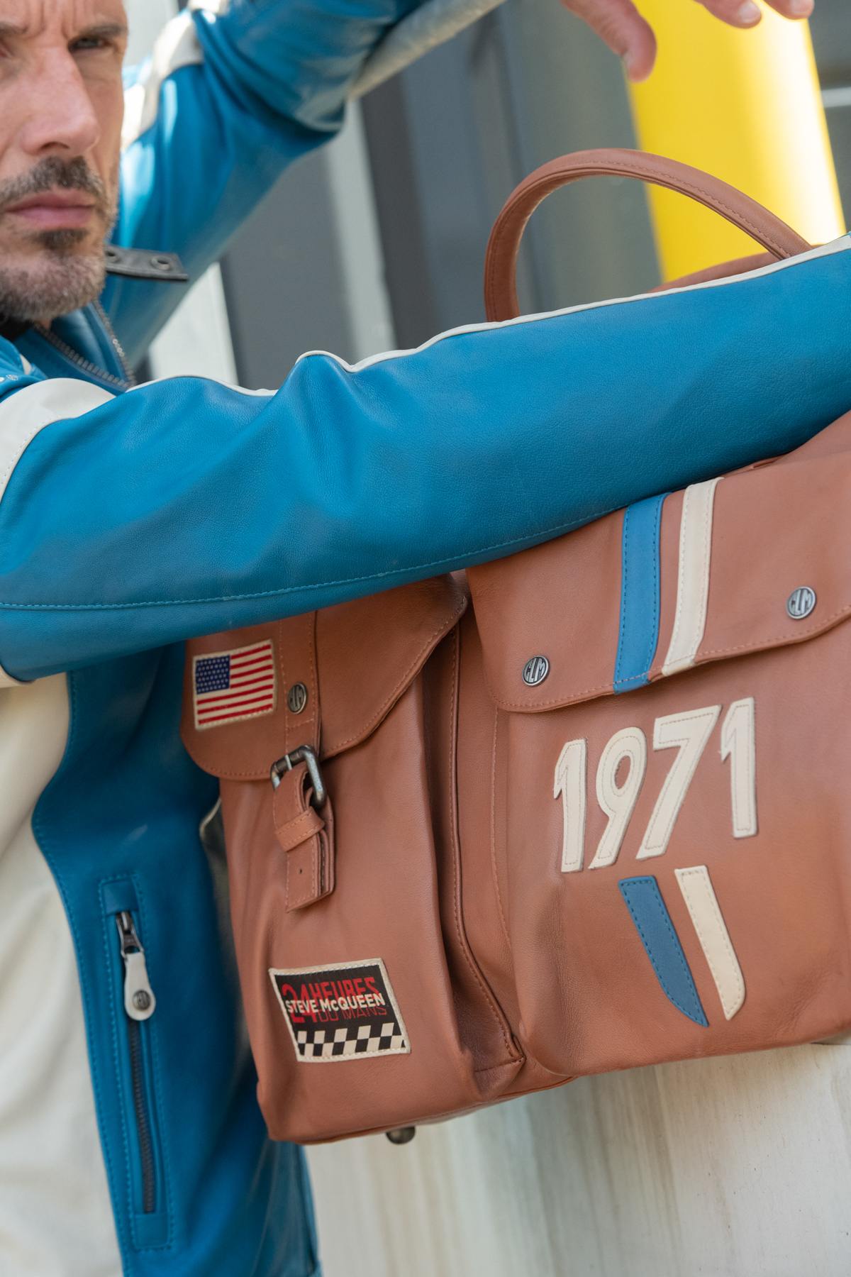 72h bag in brown leather 1971 Steve McQueen - Image n°5