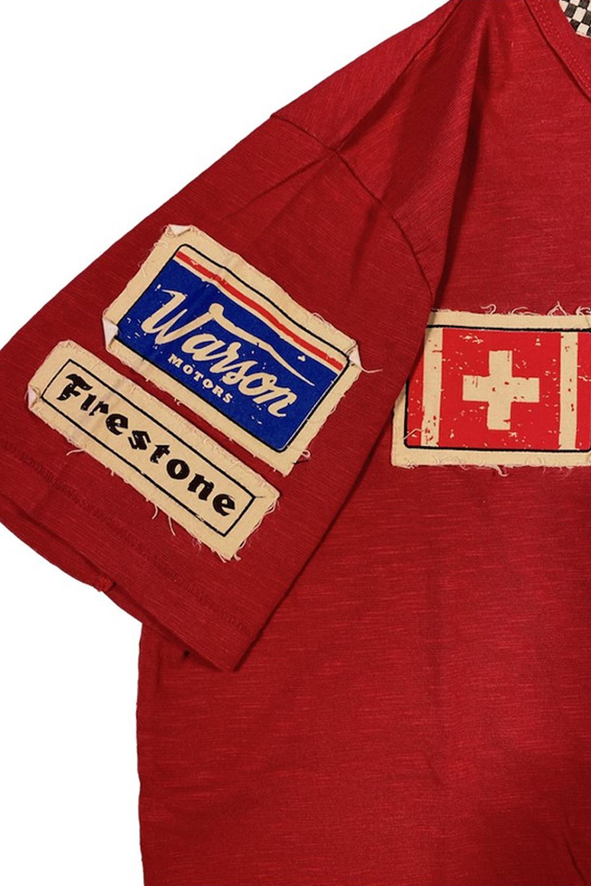 Ollon-Villars 1962 red t-shirt - Image n°4