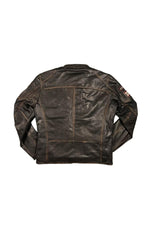 Jo Siffert leather jacket in goatskin - Image n°12