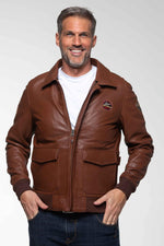 Steve McQueen fur-lined shirt collar jacket - Image n°2