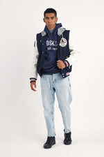 Redskins' Dunk Hatch: dark navy vachetta leather with white accents. - Image n°4