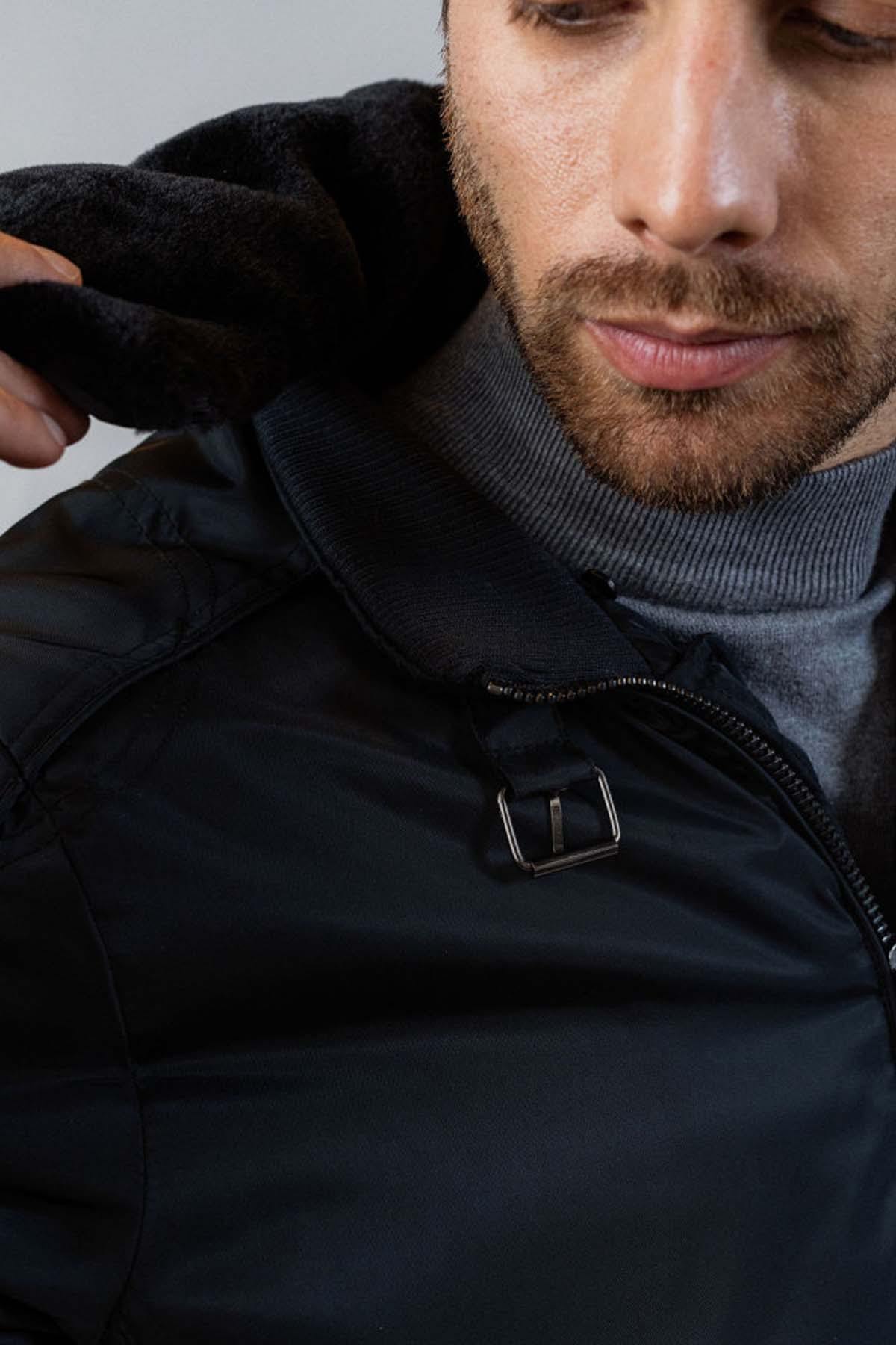 Patrouille de France aviator in navy blue nylon - Image n°8