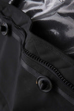 Men's black parka with fur hood - Image n°7