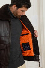 Brown Patrouille de France Pilot Jacket - Image n°6