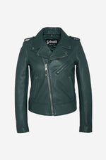 Blue-green Perfecto® jacket - Image n°5
