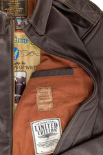 A-2 “Aces & Eights” horsehide bomber jacket - Image n°9