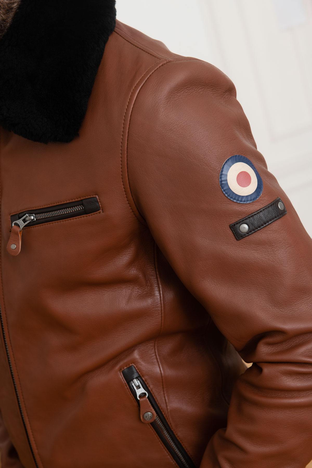 RAF jacket with removable fur collar - Image n°9