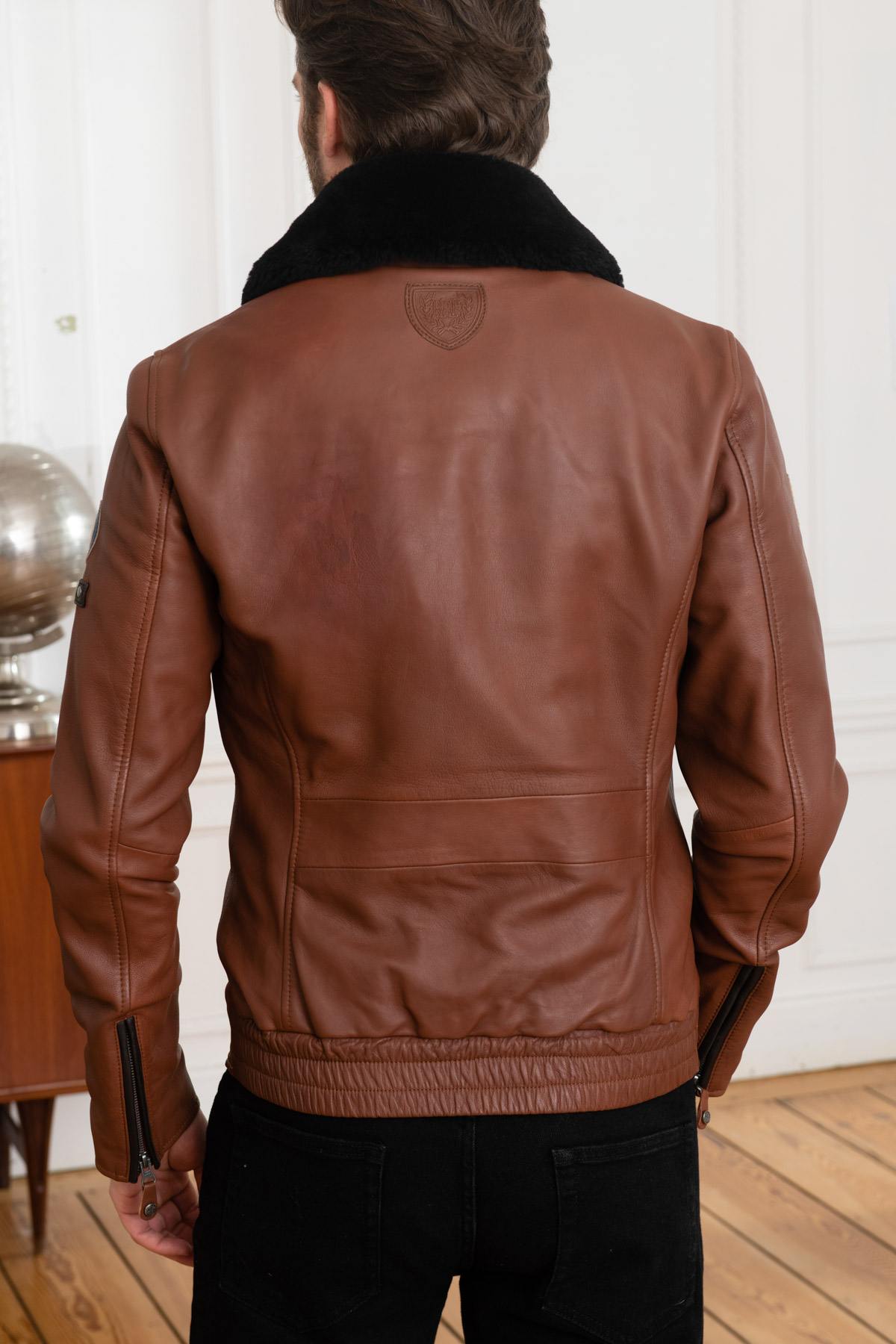 RAF jacket with removable fur collar - Image n°6