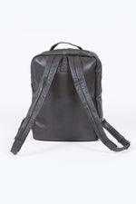 Sheepskin leather backpack Dark brown - Image n°3
